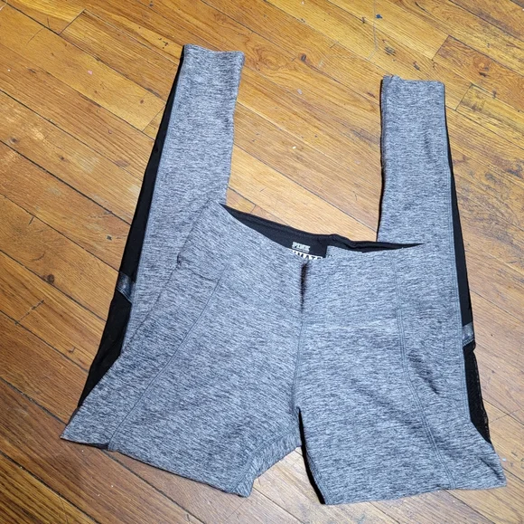 Victoria's Secret PINK Ultimate size sx/TP Mesh Cut Out High Rise Leggings/ Pant - Picture 5 of 17